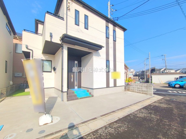G00373633 埼玉県川口市大字安行小山 新築一戸建て 3790万円 土地面積100.09m² (約30.27坪) 建物面積94.18m² (約28.48坪) 間取り４ＬＤＫ 築年月2025年05月(築１年以内)【外観9】