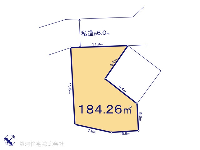 G00373681 埼玉県川口市大字安行小山 土地 2480万円【区画図】