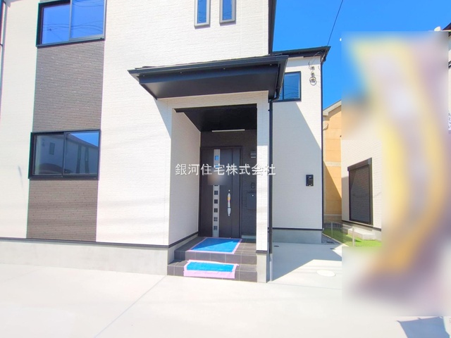 G00374037 埼玉県川口市大字安行小山 新築一戸建て 3890万円 土地面積100.10m² (約30.28坪) 建物面積93.56m² (約28.30坪) 間取り４ＬＤＫ 築年月2025年05月(築１年以内)【外観9】