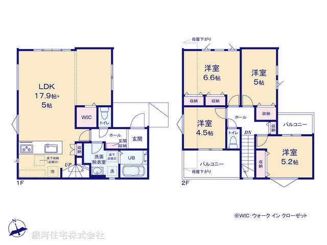 G00374127 千葉県佐倉市西志津５丁目 新築一戸建て 3799万円【間取図】