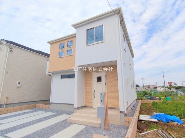 G00374295 埼玉県上尾市大字瓦葺 新築一戸建て 3590万円 土地面積120.00m² (約36.29坪) 建物面積96.05m² (約29.05坪) 間取り３ＬＤＫ 築年月2025年06月(築１年以内)【外観6】