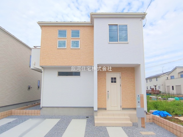 G00374295 埼玉県上尾市大字瓦葺 新築一戸建て 3590万円 土地面積120.00m² (約36.29坪) 建物面積96.05m² (約29.05坪) 間取り３ＬＤＫ 築年月2025年06月(築１年以内)【外観7】