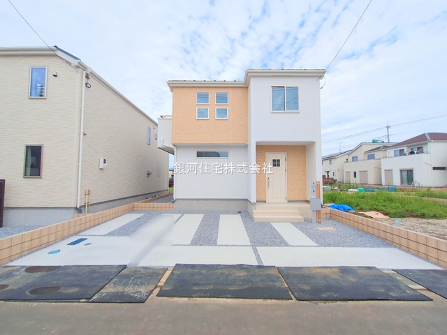 G00374295 埼玉県上尾市大字瓦葺 新築一戸建て 3590万円 土地面積120.00m² (約36.29坪) 建物面積96.05m² (約29.05坪) 間取り３ＬＤＫ 築年月2025年06月(築１年以内)【外観11】