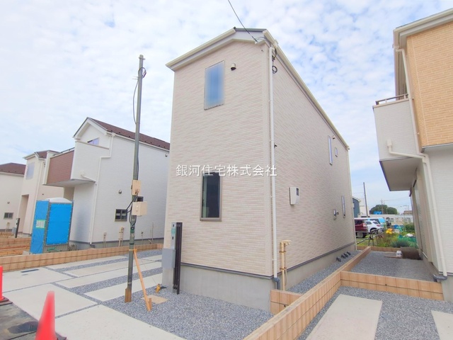 G00374296 埼玉県上尾市大字瓦葺 新築一戸建て 3590万円 土地面積120.03m² (約36.30坪) 建物面積96.67m² (約29.24坪) 間取り３ＬＤＫ 築年月2025年06月(築１年以内)【外観6】