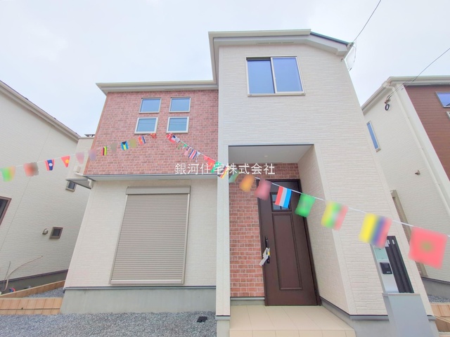 G00374298 埼玉県上尾市大字瓦葺 新築一戸建て 3590万円 土地面積120.12m² (約36.33坪) 建物面積95.43m² (約28.86坪) 間取り４ＬＤＫ 築年月2025年06月(築１年以内)【外観6】