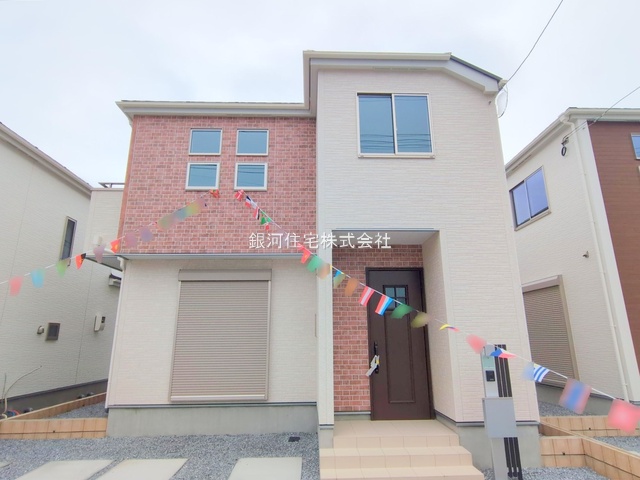 G00374298 埼玉県上尾市大字瓦葺 新築一戸建て 3590万円 土地面積120.12m² (約36.33坪) 建物面積95.43m² (約28.86坪) 間取り４ＬＤＫ 築年月2025年06月(築１年以内)【外観10】