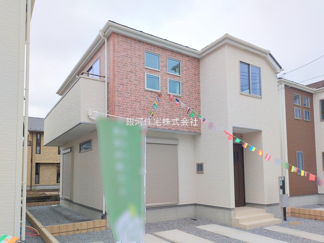 G00374298 埼玉県上尾市大字瓦葺 新築一戸建て 3590万円 土地面積120.12m² (約36.33坪) 建物面積95.43m² (約28.86坪) 間取り４ＬＤＫ 築年月2025年06月(築１年以内)【外観11】