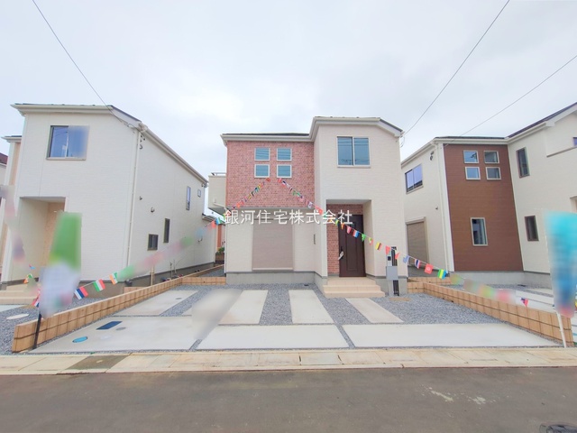 G00374298 埼玉県上尾市大字瓦葺 新築一戸建て 3590万円 土地面積120.12m² (約36.33坪) 建物面積95.43m² (約28.86坪) 間取り４ＬＤＫ 築年月2025年06月(築１年以内)【外観14】