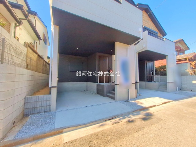 G00374312 東京都練馬区貫井３丁目 新築一戸建て 8099万円 土地面積93.02m² (約28.13坪) 建物面積103.80m² (約31.39坪) 築年月2025年12月(築１年以内)【外観6】
