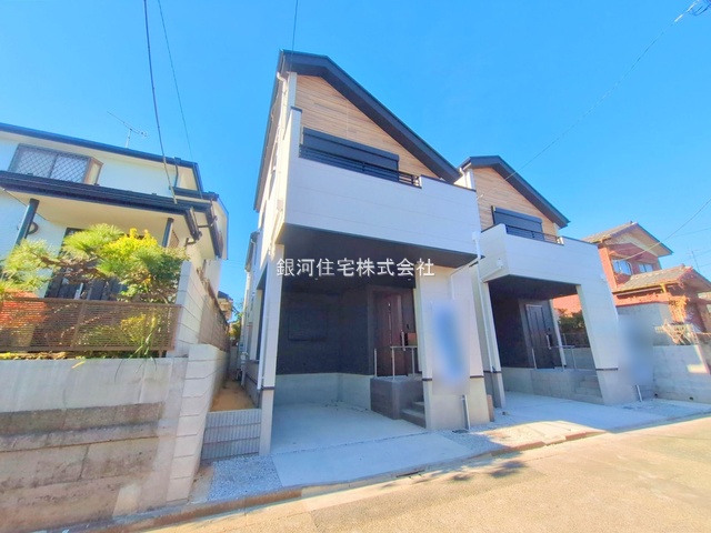 G00374312 東京都練馬区貫井３丁目 新築一戸建て 8099万円 土地面積93.02m² (約28.13坪) 建物面積103.80m² (約31.39坪) 築年月2025年12月(築１年以内)【外観10】