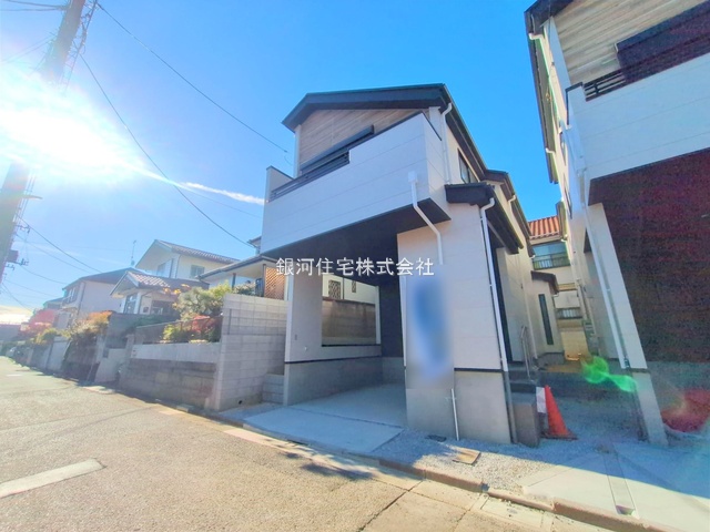 G00374312 東京都練馬区貫井３丁目 新築一戸建て 8099万円 土地面積93.02m² (約28.13坪) 建物面積103.80m² (約31.39坪) 築年月2025年12月(築１年以内)【外観12】
