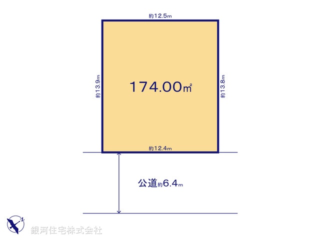G00374670 神奈川県横浜市磯子区杉田８丁目 土地 3890万円【区画図】