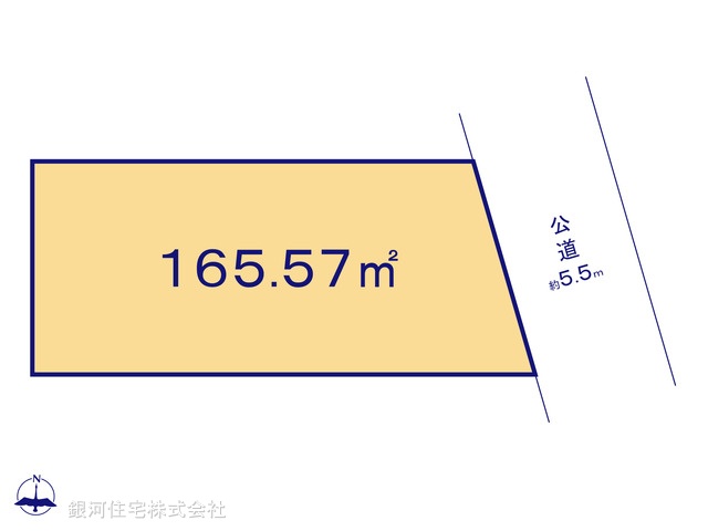 G00374703 神奈川県相模原市南区麻溝台７丁目 土地 2430万円【区画図】