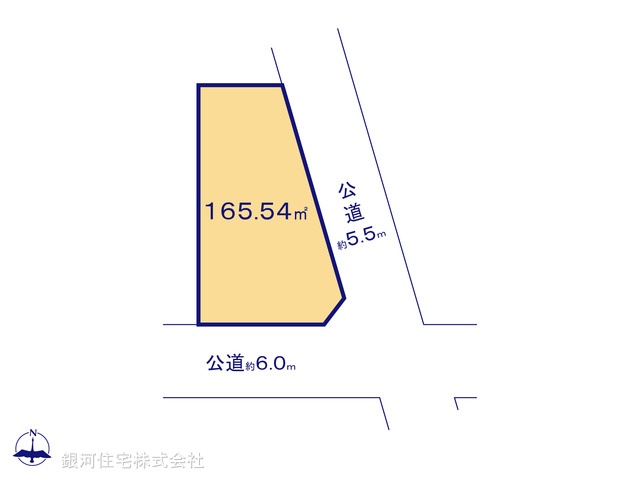 G00374708 神奈川県相模原市南区麻溝台７丁目 土地 3030万円【区画図】