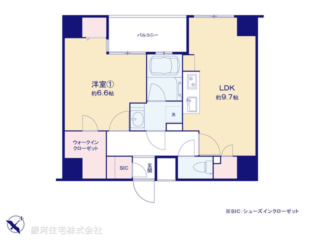 G00374721 東京都目黒区目黒２丁目 中古マンション 6590万円【間取図】