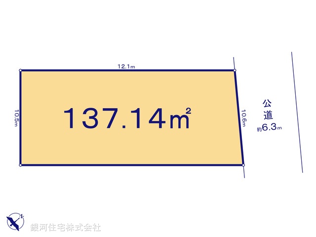 G00374805 埼玉県さいたま市南区太田窪２丁目 土地 7300万円【区画図】