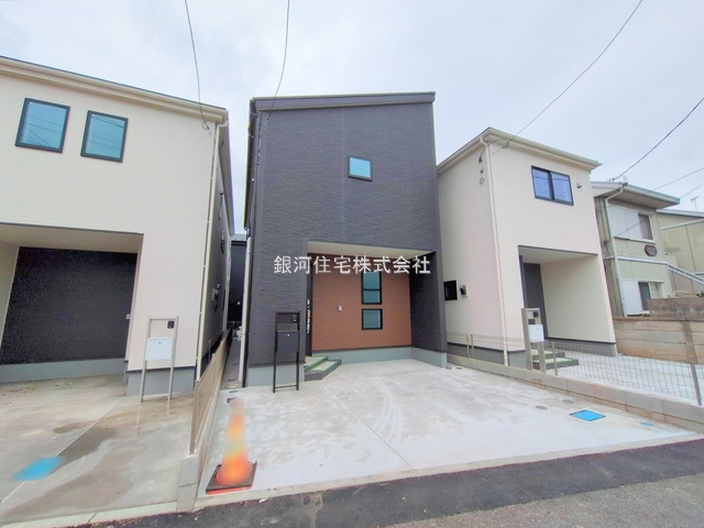 G00374884 神奈川県大和市下和田 新築一戸建て 4280万円 土地面積94.41m² (約28.55坪) 建物面積91.91m² (約27.80坪) 間取り２ＳＬＤＫ 築年月2025年06月(築１年以内)【外観2】