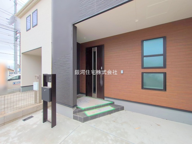 G00374884 神奈川県大和市下和田 新築一戸建て 4280万円 土地面積94.41m² (約28.55坪) 建物面積91.91m² (約27.80坪) 間取り２ＳＬＤＫ 築年月2025年06月(築１年以内)【外観5】