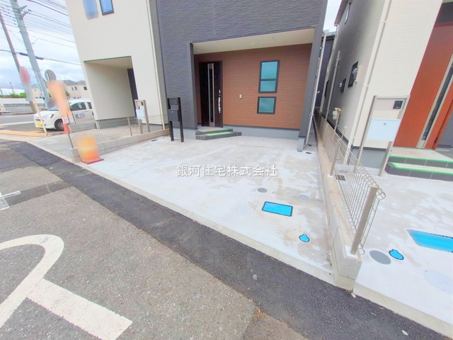 G00374884 神奈川県大和市下和田 新築一戸建て 4280万円 土地面積94.41m² (約28.55坪) 建物面積91.91m² (約27.80坪) 間取り２ＳＬＤＫ 築年月2025年06月(築１年以内)【外観10】