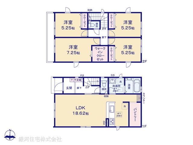 G00374949 神奈川県三浦市東岡町 新築一戸建て 3380万円【間取図】