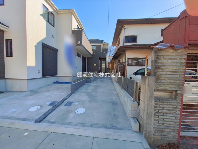 G00374958 千葉県市川市本北方１丁目 新築一戸建て 4190万円 土地面積94.92m² (約28.71坪) 建物面積86.32m² (約26.11坪) 間取り４ＬＤＫ 築年月2025年12月(築１年以内)【外観14】