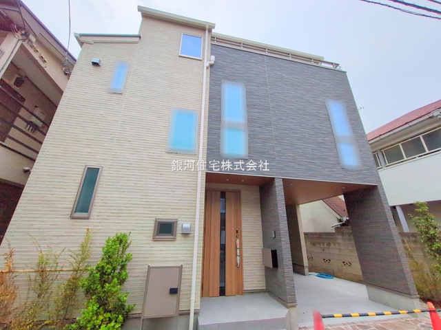 G00374991 東京都中野区野方２丁目 新築一戸建て 9480万円 土地面積75.21m² (約22.75坪) 建物面積128.54m² (約38.88坪) 築年月2025年04月(築１年以内)【外観15】