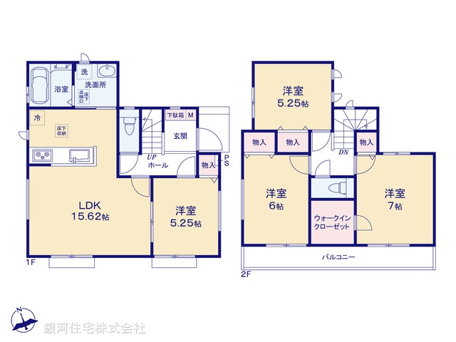 G00375539 埼玉県さいたま市南区大字大谷口 新築一戸建て 3690万円【間取図】