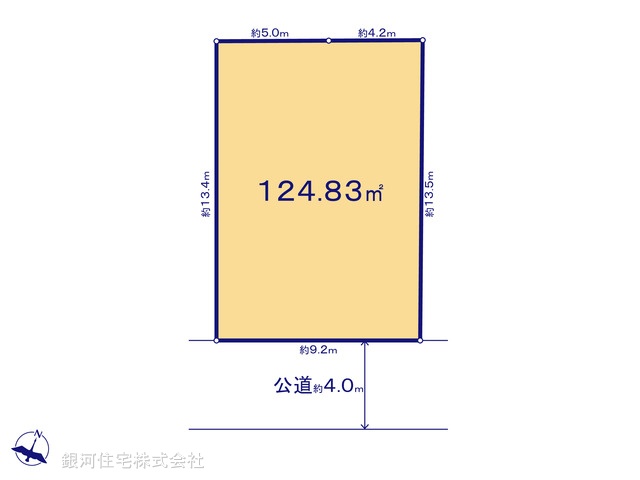 G00376134 埼玉県ふじみ野市桜ヶ丘１丁目 土地 2590万円【区画図】