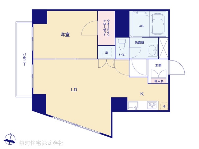 G00376698 神奈川県横浜市神奈川区台町 中古マンション 2999万円【間取図】