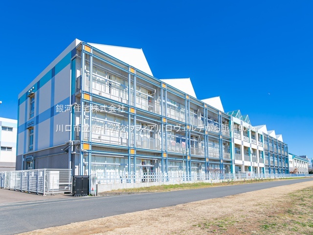 G00376714 埼玉県川口市川口２丁目 中古マンション 6999万円 専有面積78.08m² (約23.61坪) 間取り３ＬＤＫ 所在階13階 築年月1999年02月(築26年)【周辺環境】川口市立南中学校