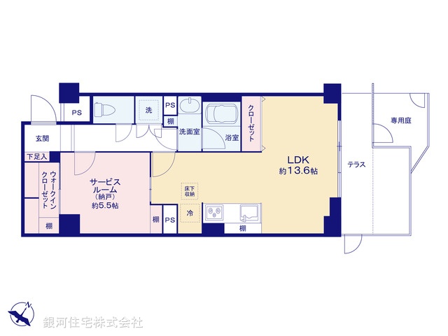 G00376864 東京都文京区千石３丁目 中古マンション 4780万円【間取図】