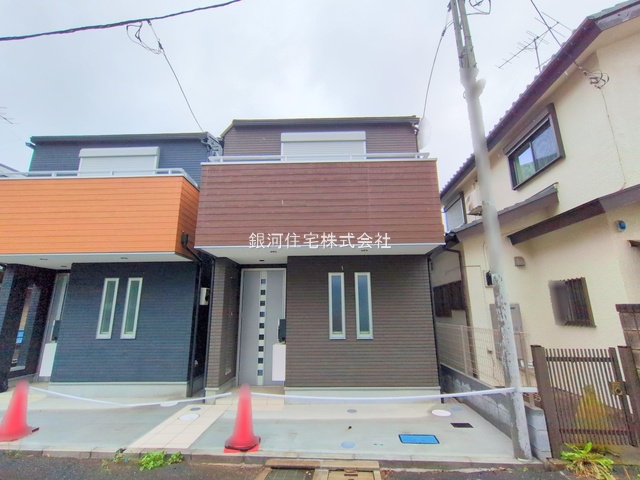G00377316 東京都府中市紅葉丘１丁目 新築一戸建て 4580万円 土地面積58.51m² (約17.69坪) 建物面積69.24m² (約20.94坪) 築年月2024年12月(築１年以内)【外観10】