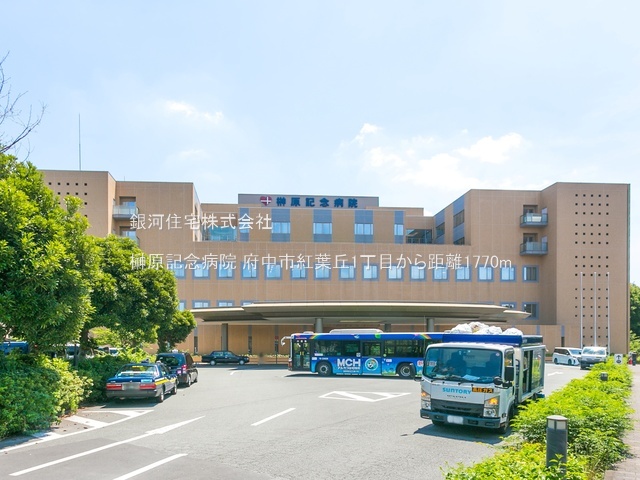 G00377316 東京都府中市紅葉丘１丁目 新築一戸建て 4580万円 土地面積58.51m² (約17.69坪) 建物面積69.24m² (約20.94坪) 築年月2024年12月(築１年以内)【周辺環境】榊原記念病院
