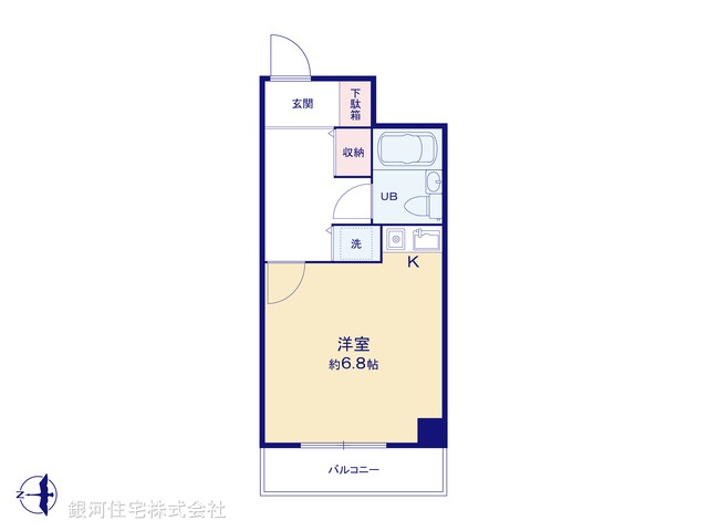 G00377440 埼玉県川口市金山町 中古マンション 1290万円【間取図】