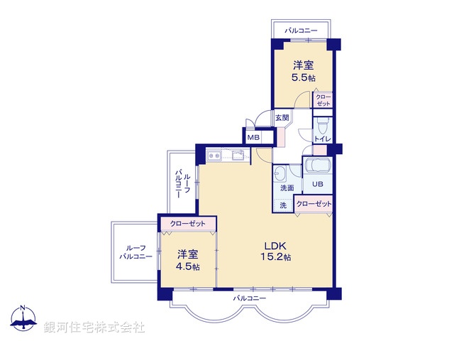 G00377658 神奈川県横浜市金沢区六浦３丁目 中古マンション 1980万円【間取図】