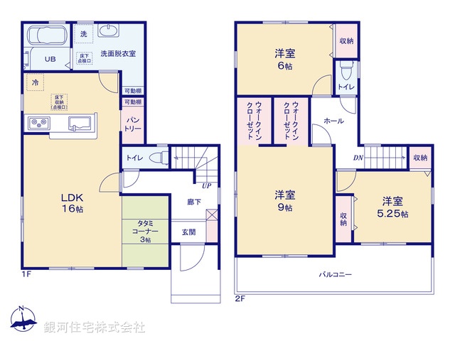G00377726 埼玉県行田市城西１丁目 新築一戸建て 2690万円【間取図】