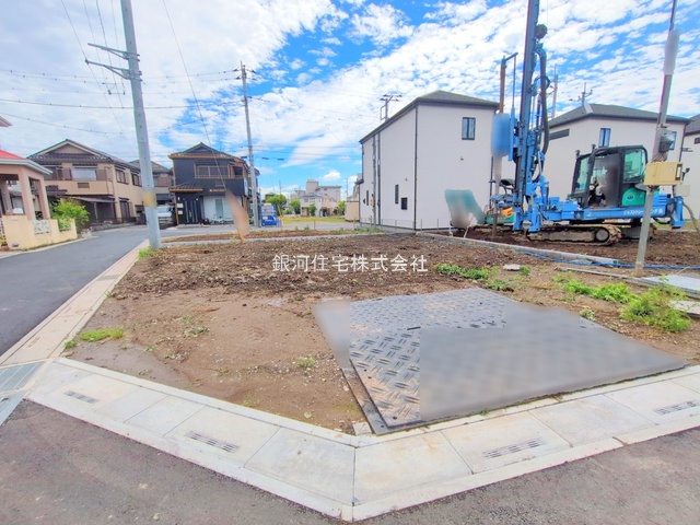 G00377840 埼玉県川口市大字安行小山 新築一戸建て 3990万円 土地面積100.09m² (約30.27坪) 建物面積95.64m² (約28.93坪) 間取り３ＳＬＤＫ 築年月2025年11月【外観7】