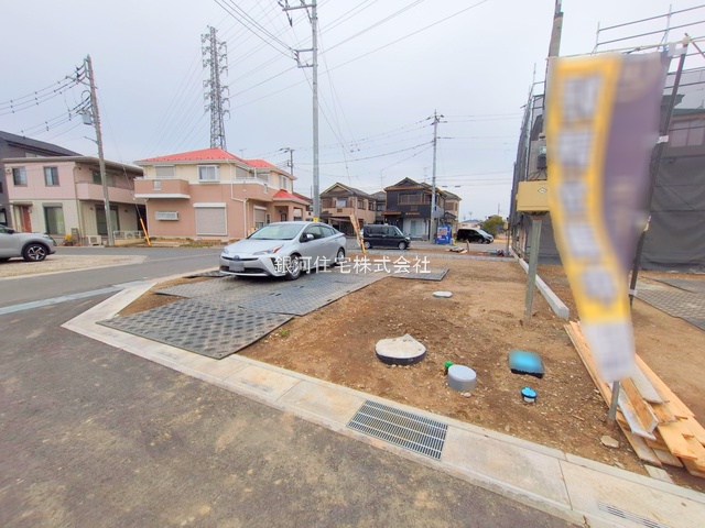 G00377840 埼玉県川口市大字安行小山 新築一戸建て 3990万円 土地面積100.09m² (約30.27坪) 建物面積95.64m² (約28.93坪) 間取り３ＳＬＤＫ 築年月2025年11月【外観16】