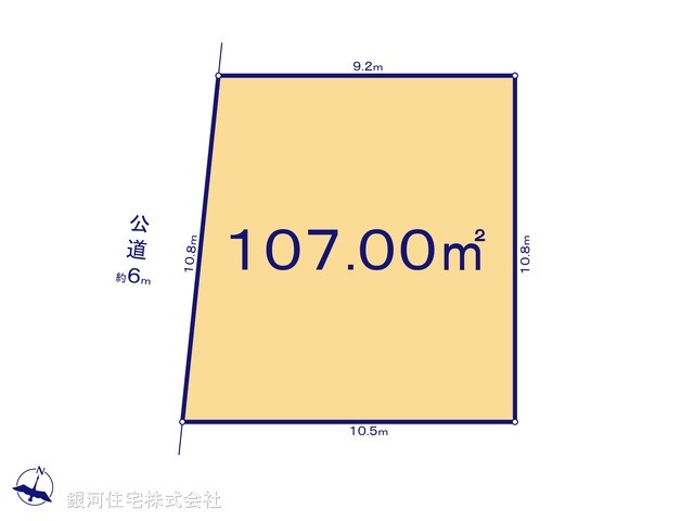 G00377963 埼玉県川口市大字東本郷 土地 2990万円【区画図】