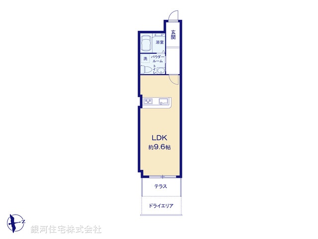 G00378061 東京都杉並区高円寺南５丁目 中古マンション 2180万円【間取図】