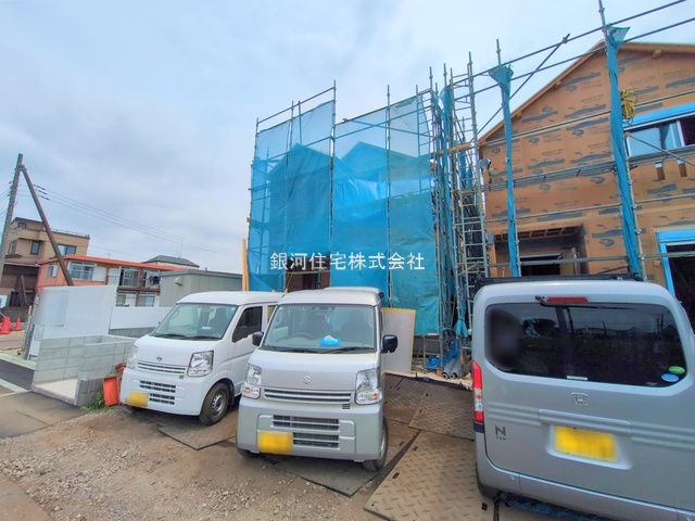 G00378190 神奈川県綾瀬市蓼川３丁目 新築一戸建て 4350万円 土地面積112.59m² (約34.05坪) 建物面積100.19m² (約30.30坪) 間取り３ＬＤＫ 築年月2025年09月【外観10】