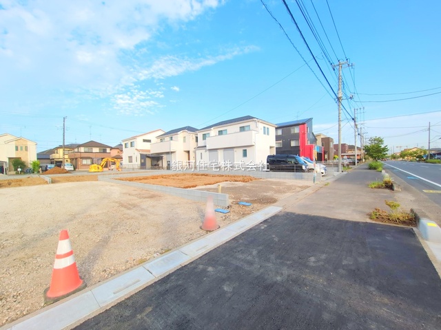 G00378209 埼玉県さいたま市岩槻区大字岩槻 新築一戸建て 2980万円 土地面積146.00m² (約44.16坪) 建物面積100.60m² (約30.43坪) 間取り３ＬＤＫ 築年月2025年09月【外観8】