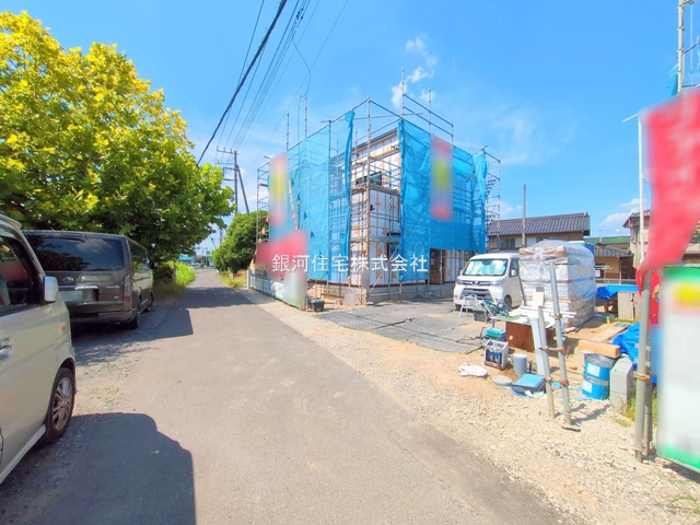 G00378226 埼玉県久喜市菖蒲町菖蒲 新築一戸建て 2580万円 土地面積184.86m² (約55.92坪) 建物面積103.50m² (約31.30坪) 間取り３ＬＤＫ 築年月2025年09月【外観3】