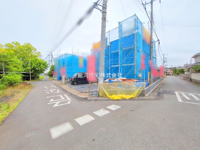 G00378227 埼玉県久喜市菖蒲町菖蒲 新築一戸建て 2680万円 土地面積175.77m² (約53.17坪) 建物面積109.30m² (約33.06坪) 間取り４ＬＤＫ 築年月2025年09月【外観6】