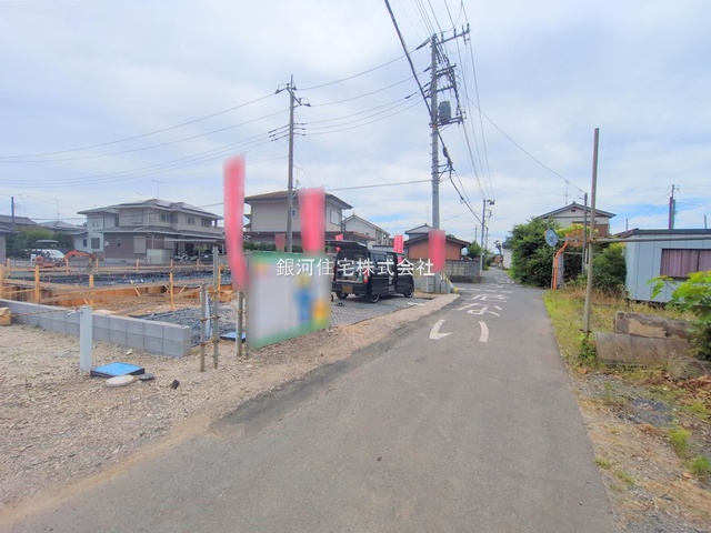 G00378227 埼玉県久喜市菖蒲町菖蒲 新築一戸建て 2680万円 土地面積175.77m² (約53.17坪) 建物面積109.30m² (約33.06坪) 間取り４ＬＤＫ 築年月2025年09月【外観12】