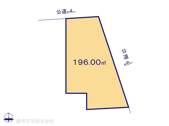G00378232 埼玉県比企郡川島町大字吹塚 土地 1180万円【区画図】