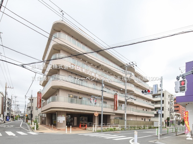 G00378234 東京都板橋区赤塚１丁目 中古マンション 4780万円 専有面積58.76m² (約17.77坪) 間取り２ＳＬＤＫ 所在階4階 築年月2000年05月(築25年)【周辺環境】東武練馬中央病院