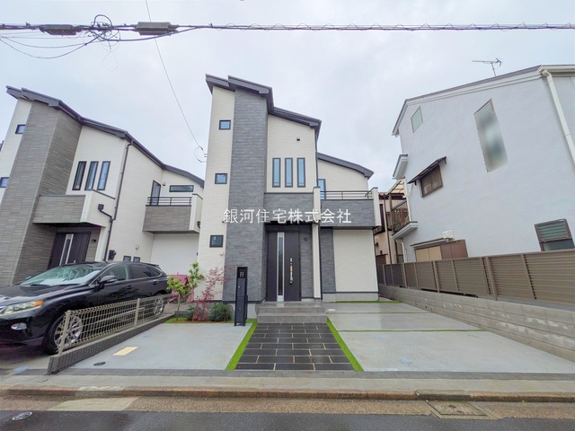 G00378251 東京都武蔵野市吉祥寺北町５丁目 新築一戸建て 9390万円 土地面積120.00m² (約36.29坪) 建物面積94.60m² (約28.61坪) 間取り４ＬＤＫ 築年月2025年05月(築１年以内)【外観2】