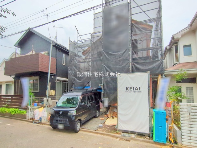 G00378255 東京都福生市南田園３丁目 新築一戸建て 4290万円 土地面積120.27m² (約36.38坪) 建物面積103.19m² (約31.21坪) 間取り４ＬＤＫ 築年月2025年09月【外観2】
