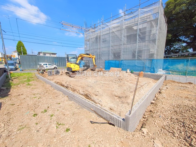 G00378279 東京都葛飾区西水元４丁目 新築一戸建て 4480万円 土地面積120.64m² (約36.49坪) 建物面積105.30m² (約31.85坪) 間取り４ＬＤＫ 築年月2025年10月【外観2】